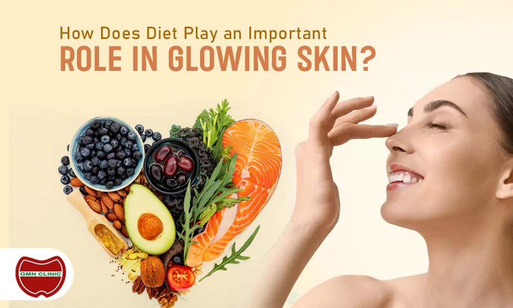 How good diet play important role for glowing skin
