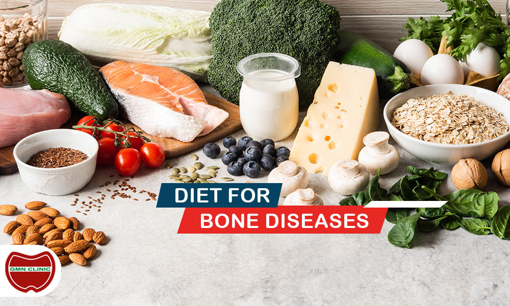 Diet for bone diseases by Dietitian in India
