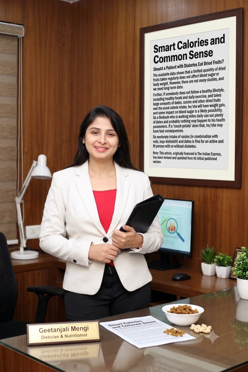 Diabetes dietician in Mumbai Geetanjali Mengi